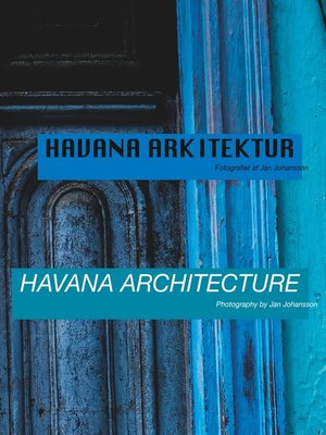 cover image of Havana Arkitektur--Havana Architecture